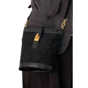 NEW PRETTY PERSUASIONS women's suede-like microfiber leather shoulder crossbody